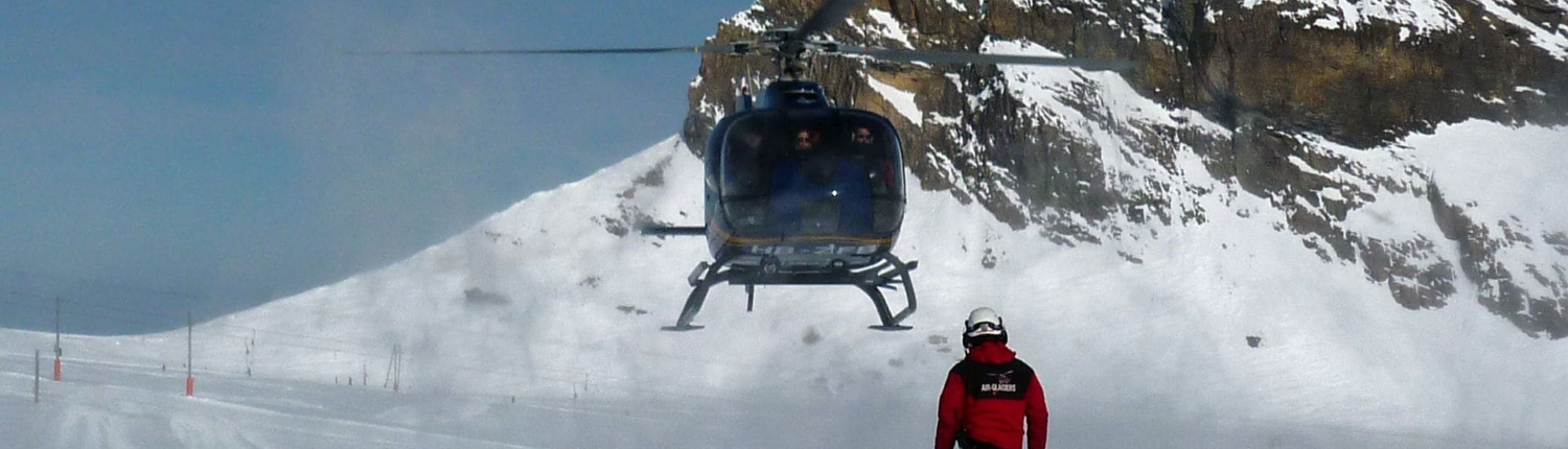 Helicopter Glacier 3000
